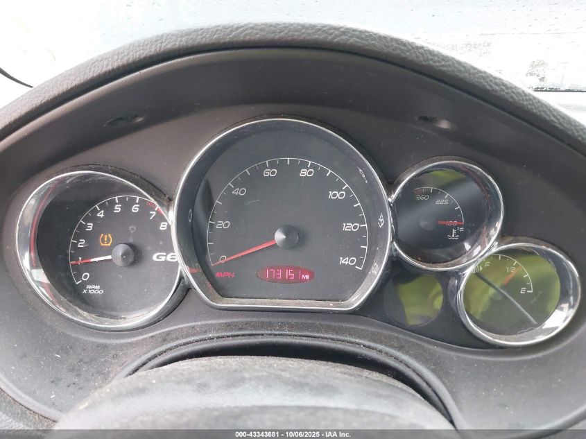 2009 Pontiac G6 VIN: 1G2ZG57B994135754 Lot: 43343681