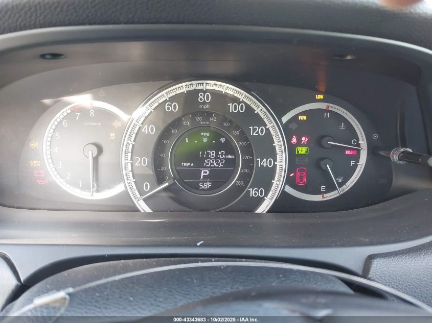 2015 Honda Accord Ex-L 2.0T VIN: 1HGCR3584SA006227 Lot: 43343683