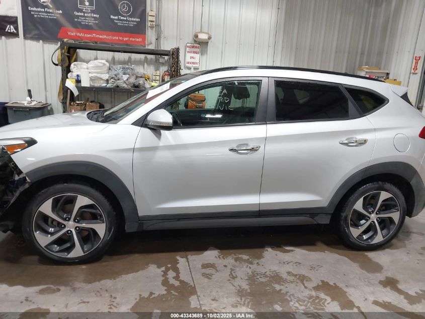 2016 Hyundai Tucson Limited VIN: KM8J3CA24GU035295 Lot: 43343689