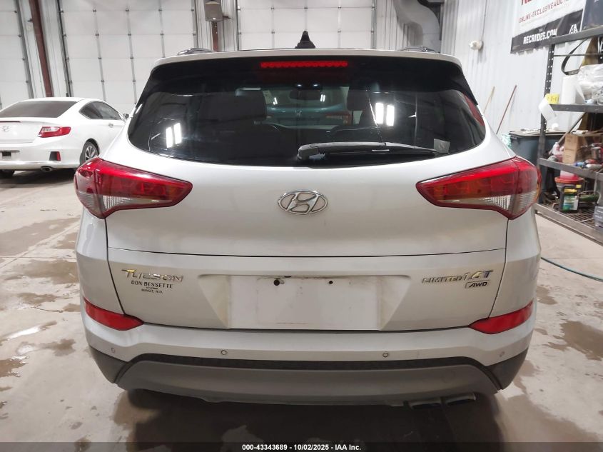 2016 Hyundai Tucson Limited VIN: KM8J3CA24GU035295 Lot: 43343689
