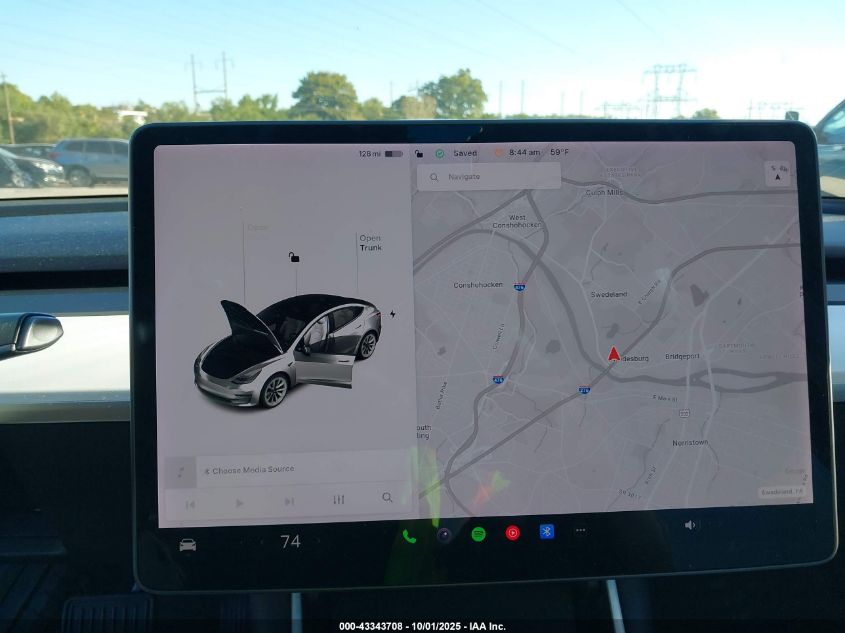 2019 Tesla Model 3 Long Range/Performance VIN: 5YJ3E1EB9KF454668 Lot: 43343708