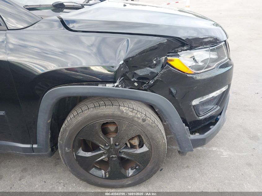 2018 Jeep Compass Altitude 4X4 VIN: 3C4NJDBB7JT298642 Lot: 43343709