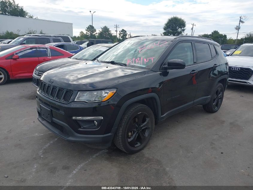 2018 Jeep Compass Altitude 4X4 VIN: 3C4NJDBB7JT298642 Lot: 43343709
