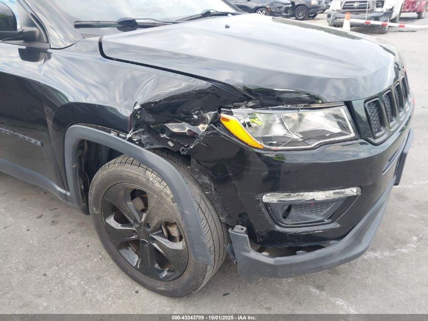 2018 Jeep Compass Altitude 4X4 VIN: 3C4NJDBB7JT298642 Lot: 43343709