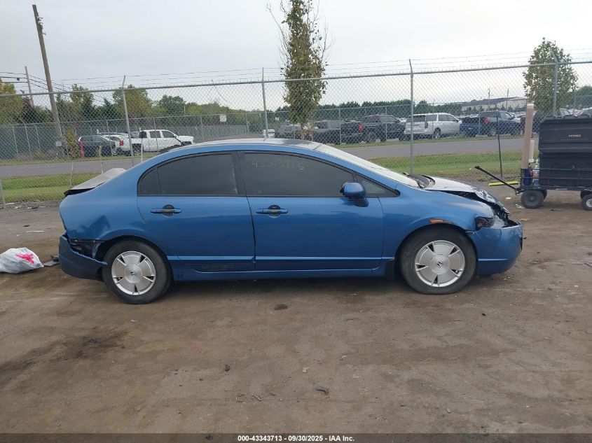 2007 Honda Civic Lx VIN: 1HGFA16597L118042 Lot: 43343713