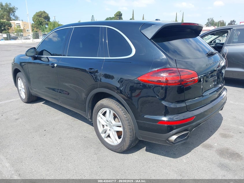 2016 Porsche Cayenne black other gasoline WP1AA2A22GLA10307 photo #4