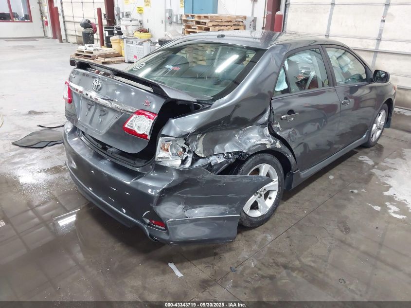 2012 Toyota Corolla S VIN: 2T1BU4EE2CC891086 Lot: 43343719
