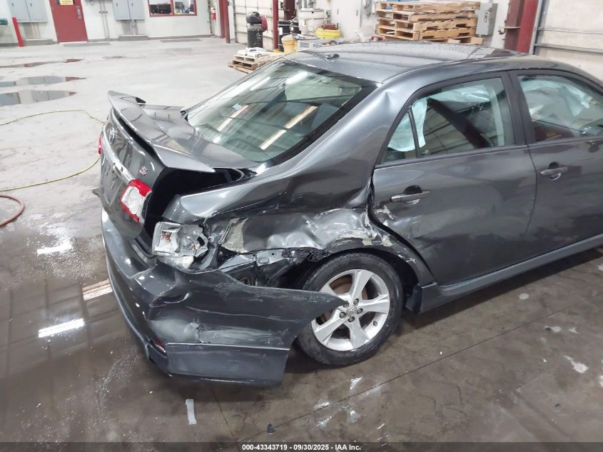 2012 Toyota Corolla S VIN: 2T1BU4EE2CC891086 Lot: 43343719