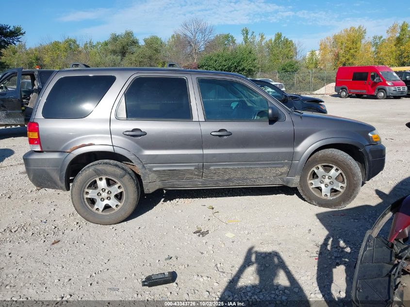 2005 Ford Escape Limited VIN: 1FMYU94135KB52991 Lot: 43343726