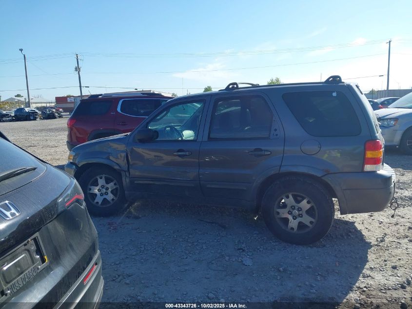 2005 Ford Escape Limited VIN: 1FMYU94135KB52991 Lot: 43343726