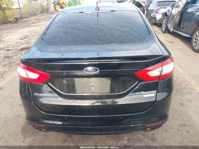 2016 Ford Fusion Titanium VIN: 3FA6P0K93GR151108 Lot: 43343738