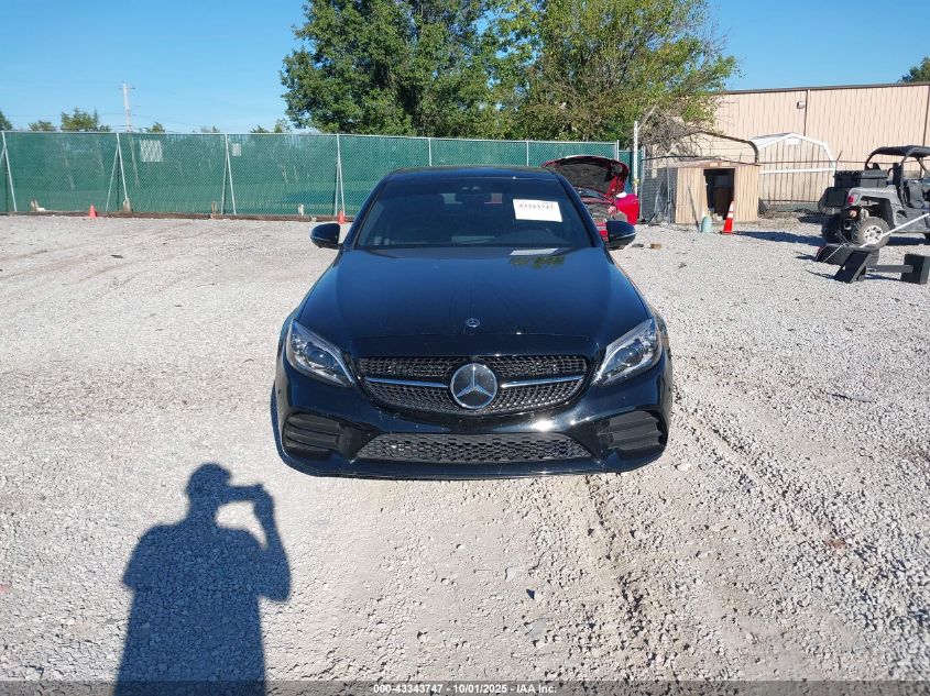 2021 Mercedes-Benz C 300 4Matic VIN: W1KWF8EB1MR644051 Lot: 43343747