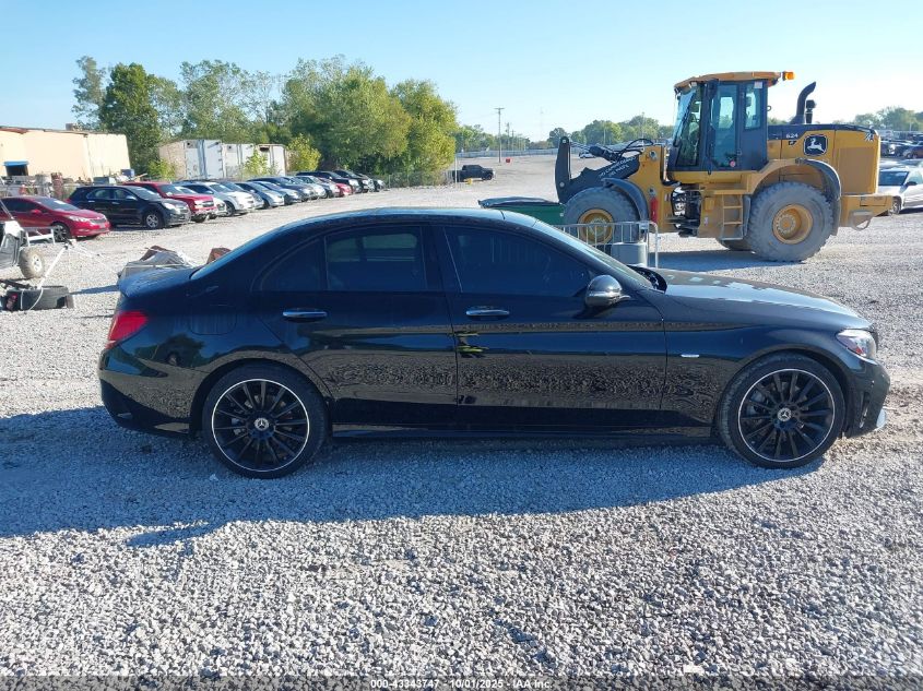 2021 Mercedes-Benz C 300 4Matic VIN: W1KWF8EB1MR644051 Lot: 43343747