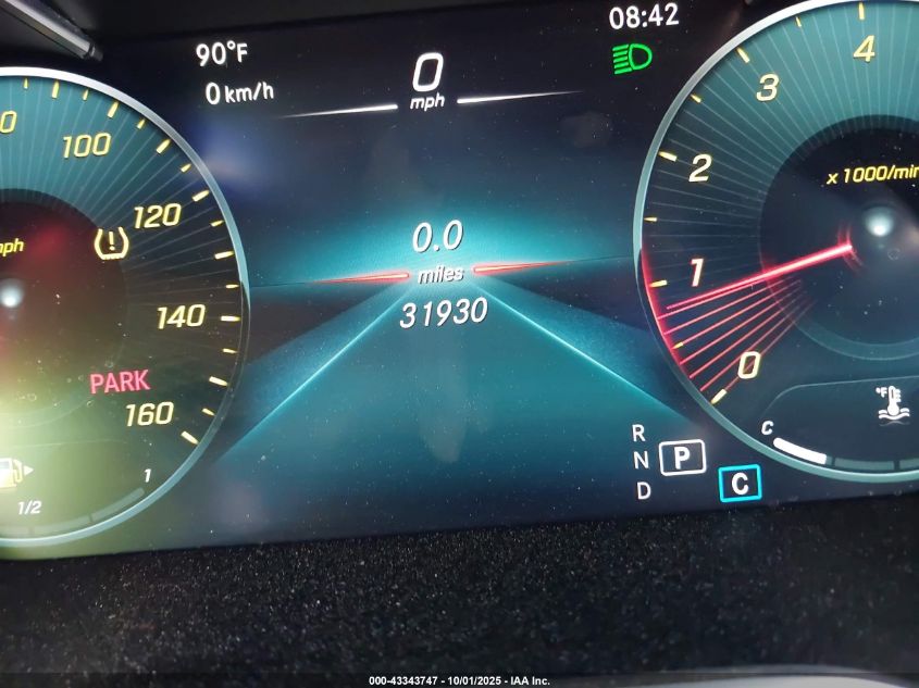 2021 Mercedes-Benz C 300 4Matic VIN: W1KWF8EB1MR644051 Lot: 43343747