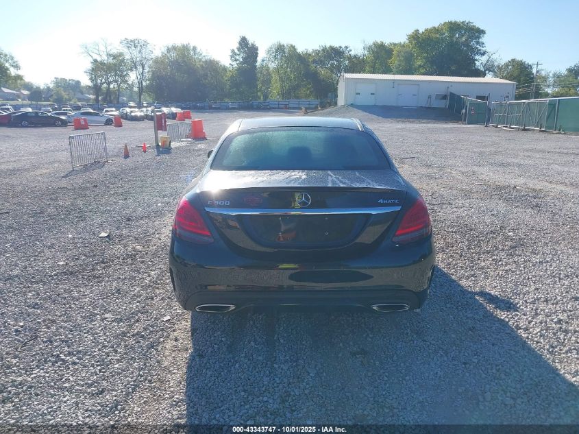 2021 Mercedes-Benz C 300 4Matic VIN: W1KWF8EB1MR644051 Lot: 43343747