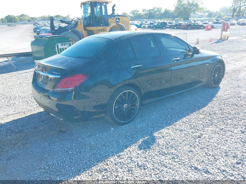 VIN W1KWF8EB1MR644051 2021 MERCEDES-BENZ C 300 4MATIC