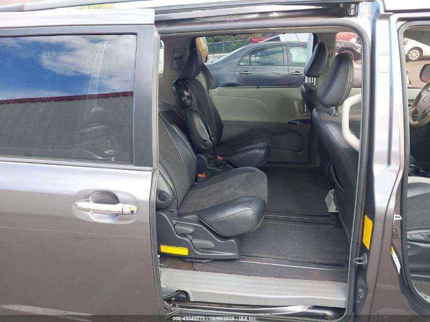 2013 Toyota Sienna Se 8 Passenger VIN: 5TDXK3DC2DS282935 Lot: 43343771