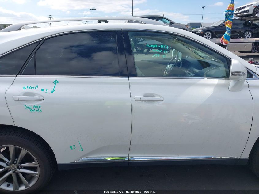 2013 Lexus Rx 350 VIN: JTJZK1BA3D2416662 Lot: 43343773