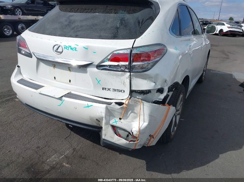 2013 Lexus Rx 350 VIN: JTJZK1BA3D2416662 Lot: 43343773