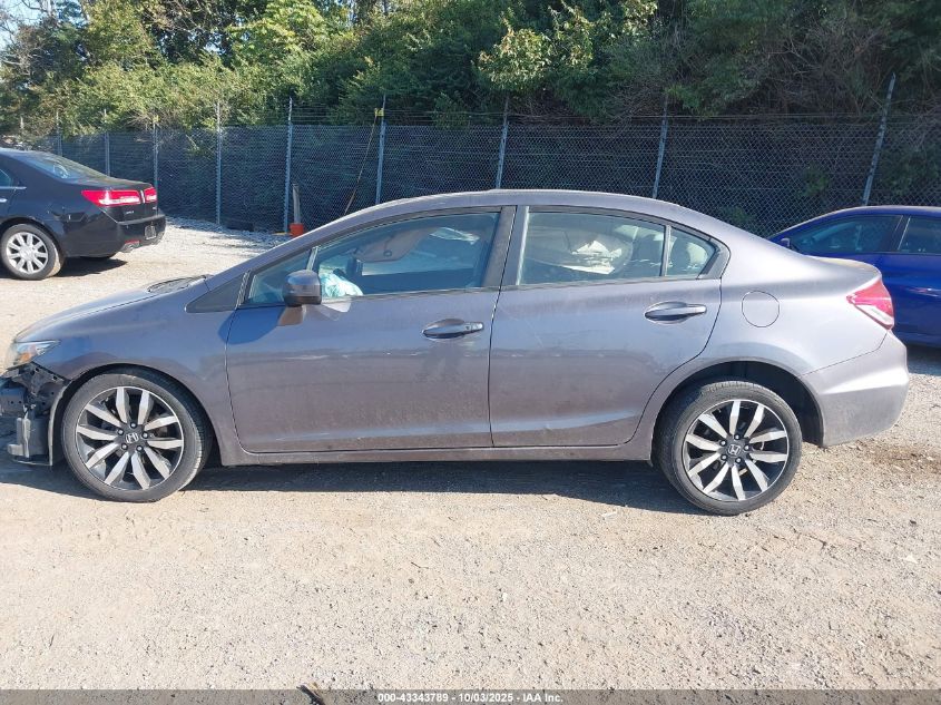 2015 Honda Civic Ex-L VIN: 19XFB2F93FE291468 Lot: 43343789