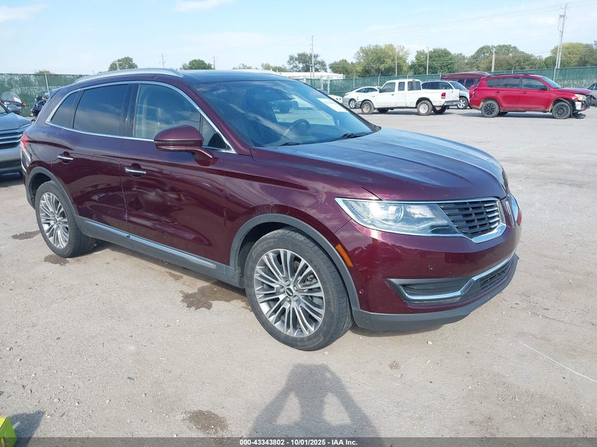 2017 LINCOLN MKX RESERVE - 2LMPJ8LR0HBL37394