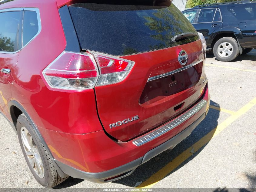 2015 Nissan Rogue Sl VIN: 5N1AT2MV5FC778827 Lot: 43343807