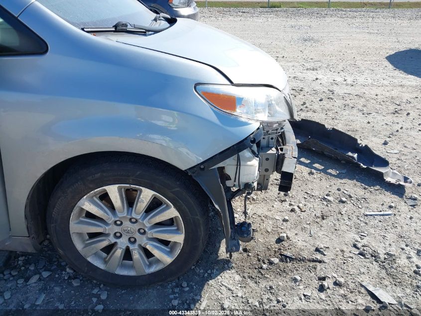 2015 Toyota Sienna Xle 7 Passenger VIN: 5TDDK3DC0FS110117 Lot: 43343839