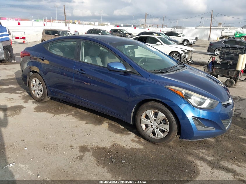 2016 HYUNDAI ELANTRA SE - 5NPDH4AE4GH722242