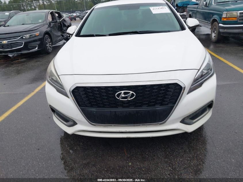 2016 Hyundai Sonata Hybrid Se VIN: KMHE24L11GA040938 Lot: 43343853