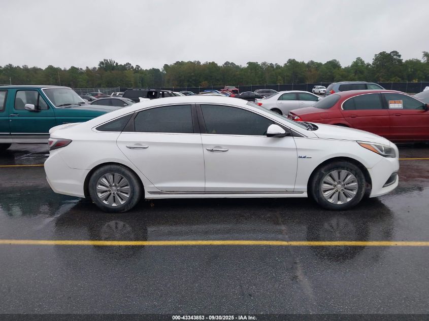 2016 Hyundai Sonata Hybrid Se VIN: KMHE24L11GA040938 Lot: 43343853