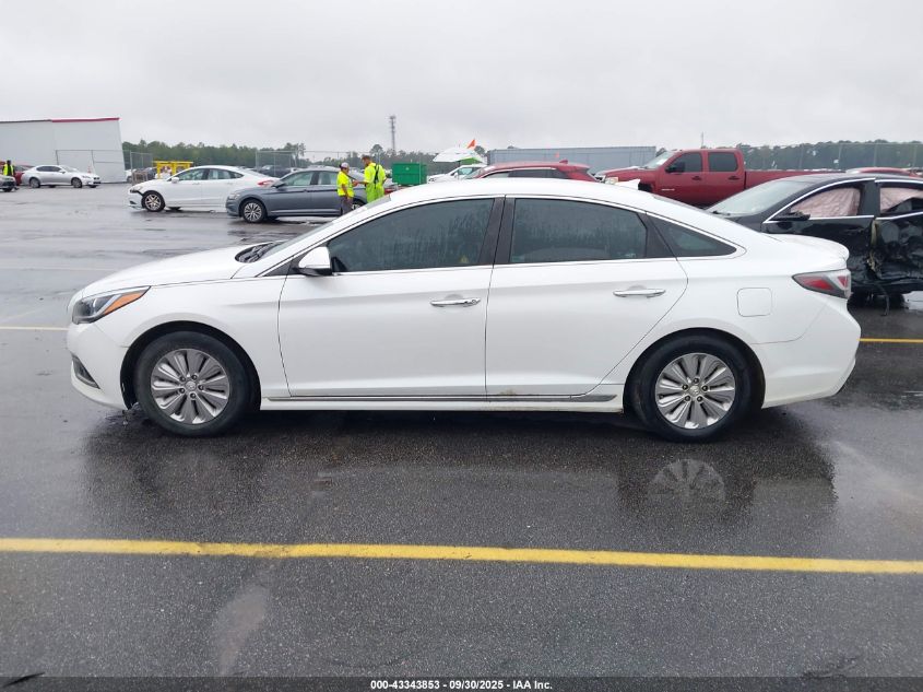 2016 Hyundai Sonata Hybrid Se VIN: KMHE24L11GA040938 Lot: 43343853