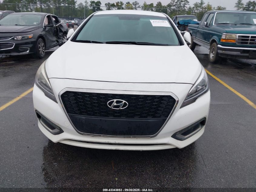 2016 Hyundai Sonata Hybrid Se VIN: KMHE24L11GA040938 Lot: 43343853