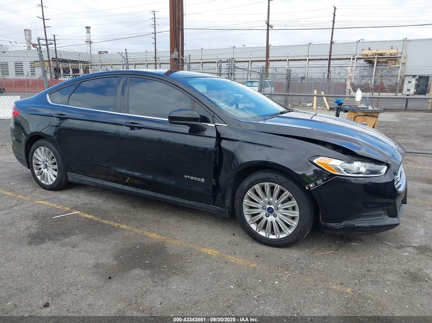 2016 FORD FUSION HYBRID S - 3FA6P0UU8GR285114