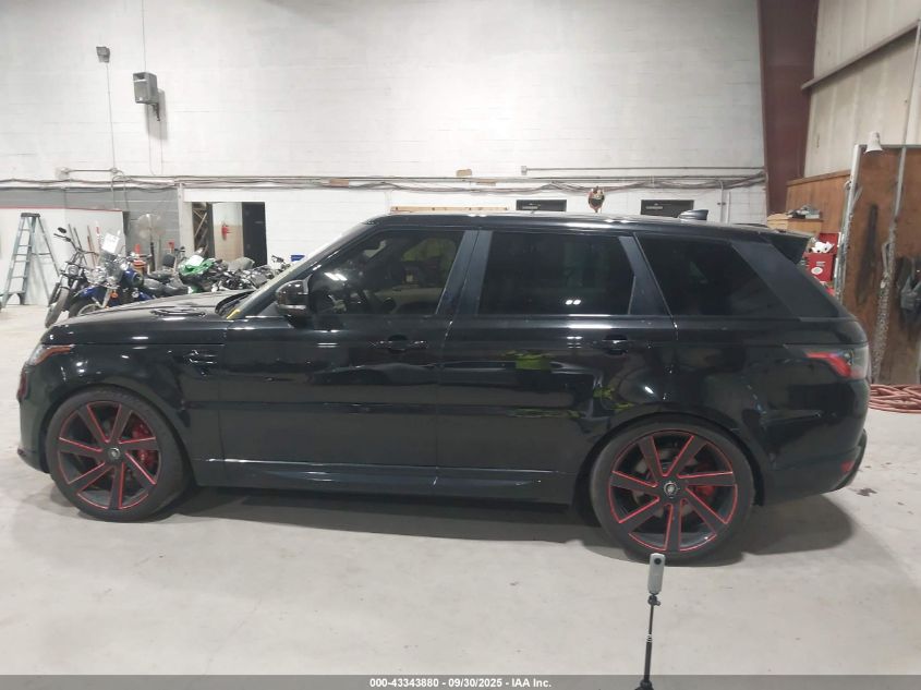 2018 Land Rover Range Rover Sport Hse Dynamic VIN: SALWV2SV3JA195063 Lot: 43343880