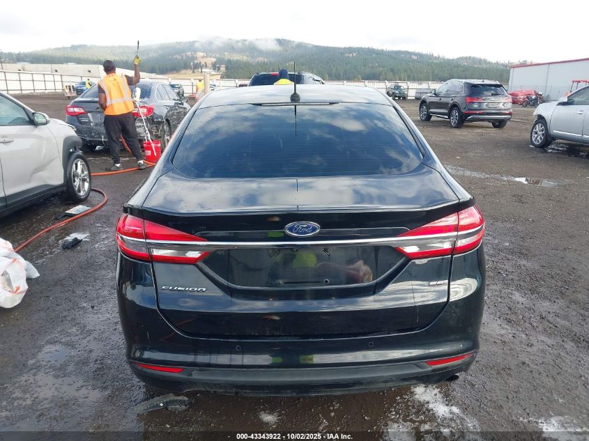 2017 Ford Fusion Se VIN: 3FA6P0H70HR345084 Lot: 43343922