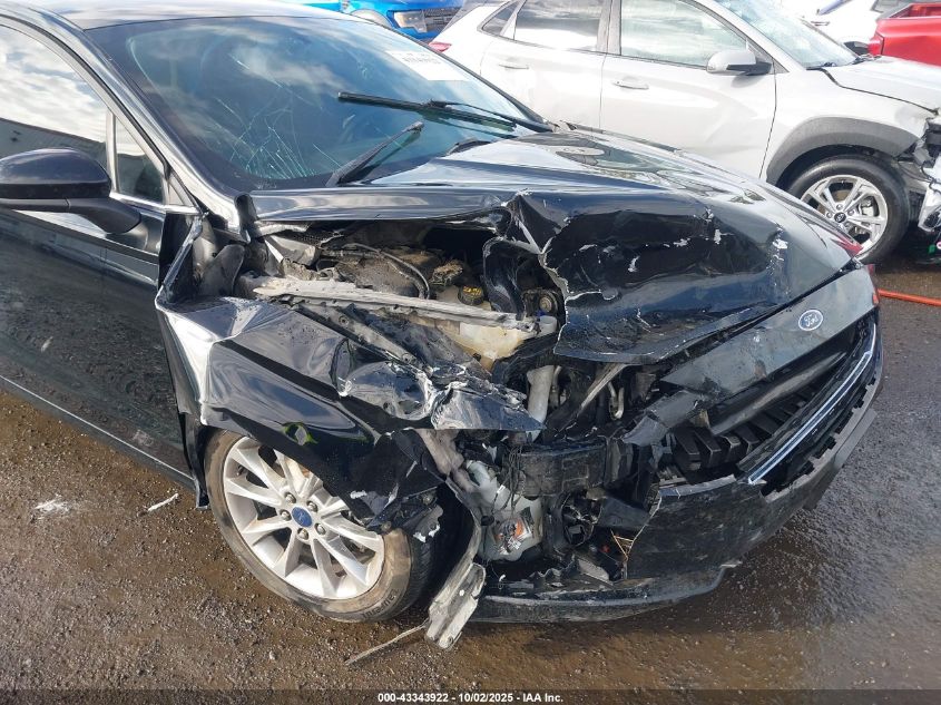 2017 Ford Fusion Se VIN: 3FA6P0H70HR345084 Lot: 43343922