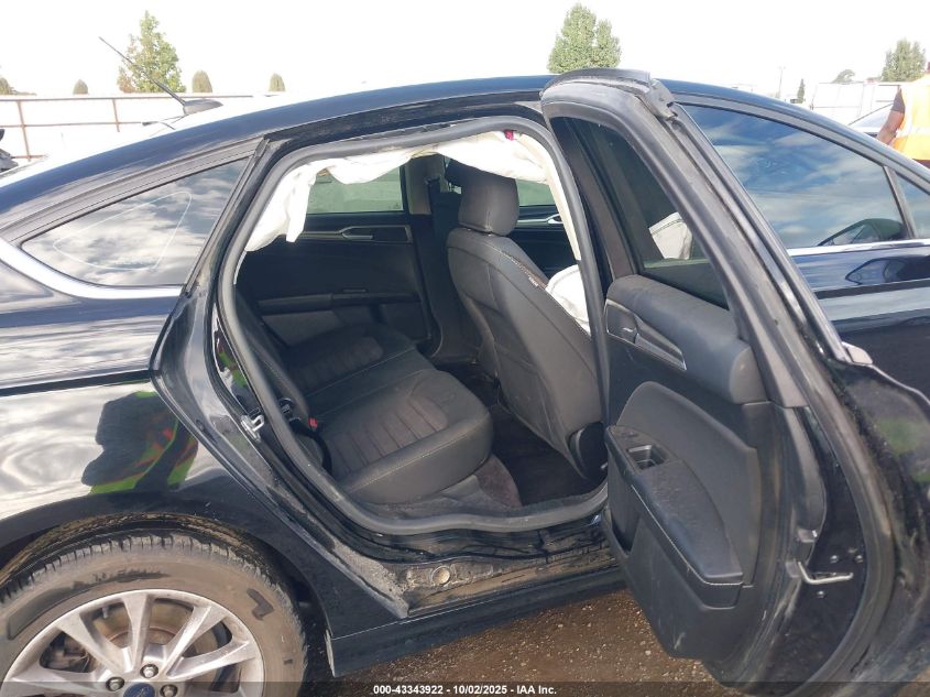 2017 Ford Fusion Se VIN: 3FA6P0H70HR345084 Lot: 43343922