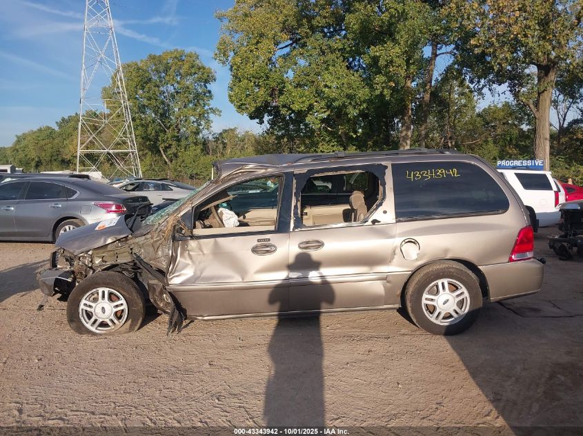 2005 Ford Freestar Sel VIN: 2FMZA52235BA52241 Lot: 43343942