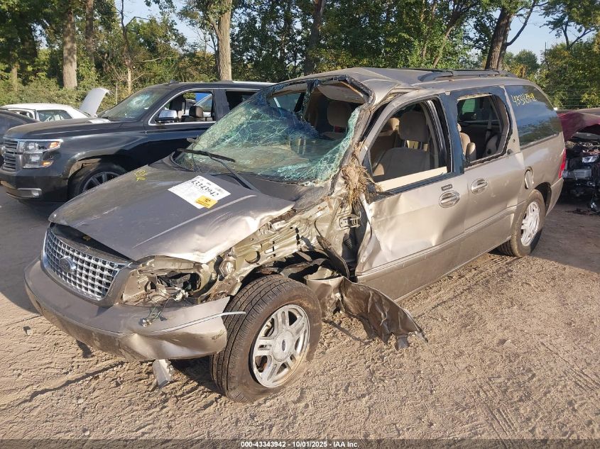 2005 Ford Freestar Sel VIN: 2FMZA52235BA52241 Lot: 43343942