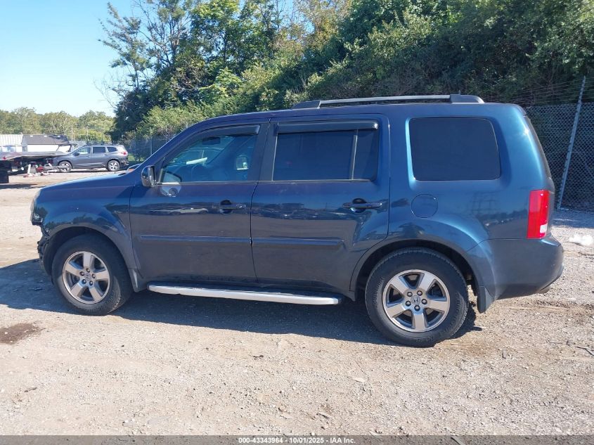 2011 Honda Pilot Ex-L VIN: 5FNYF4H57BB105440 Lot: 43343964