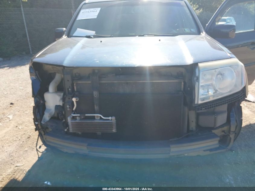 2011 Honda Pilot Ex-L VIN: 5FNYF4H57BB105440 Lot: 43343964