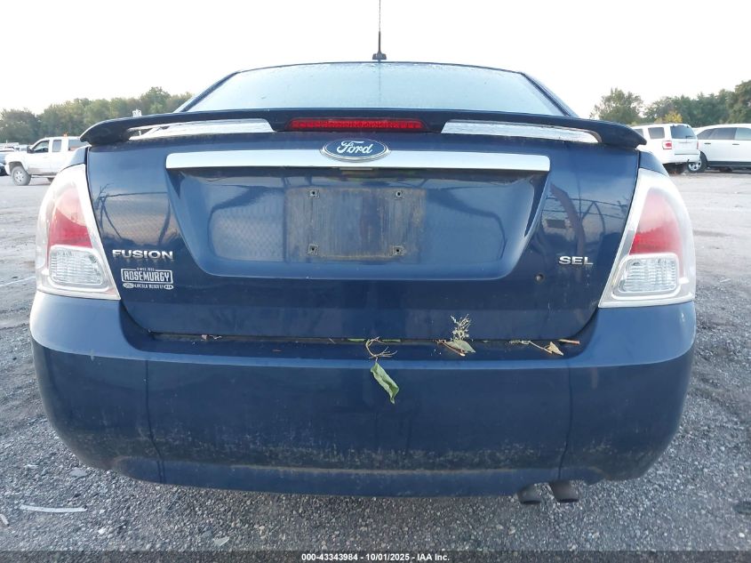 2007 Ford Fusion Sel VIN: 3FAHP08Z37R166675 Lot: 43343984