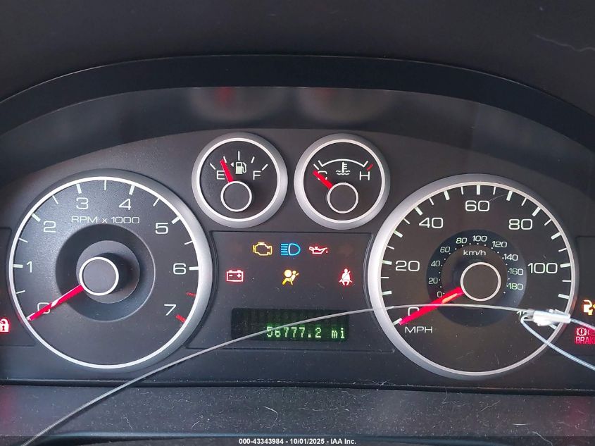 2007 Ford Fusion Sel VIN: 3FAHP08Z37R166675 Lot: 43343984