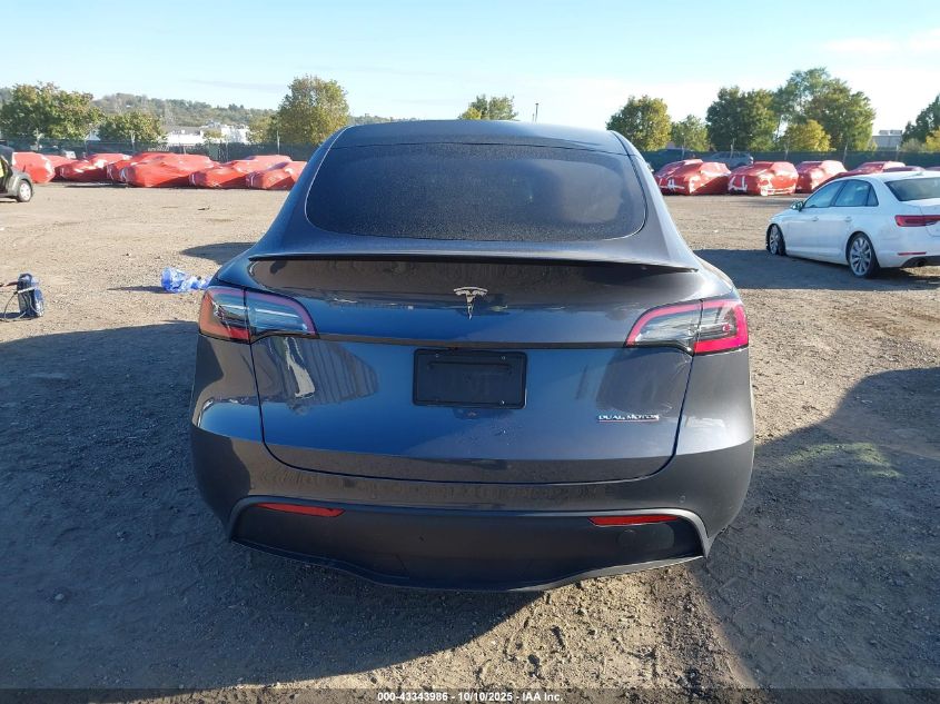 2021 Tesla Model Y Performance Dual Motor All-Wheel Drive VIN: 5YJYGDEF5MF084066 Lot: 43343986