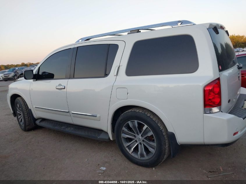 2015 Nissan Armada Sl VIN: 5N1BA0ND9FN618734 Lot: 43344058