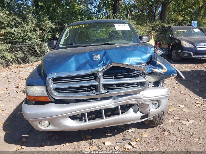 2004 Dodge Dakota Slt VIN: 1D7HG42N44S535833 Lot: 43344087