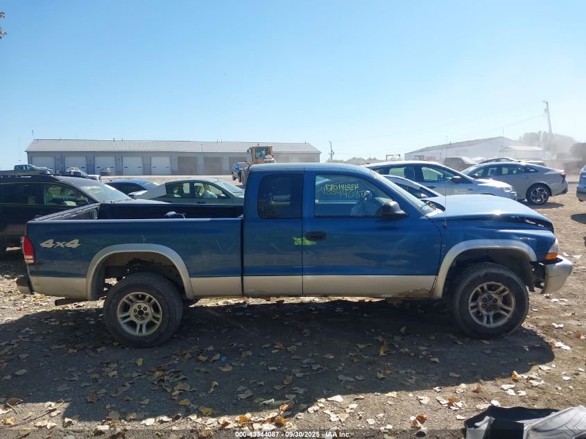 2004 Dodge Dakota Slt VIN: 1D7HG42N44S535833 Lot: 43344087