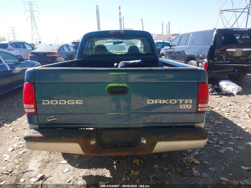 2004 Dodge Dakota Slt VIN: 1D7HG42N44S535833 Lot: 43344087