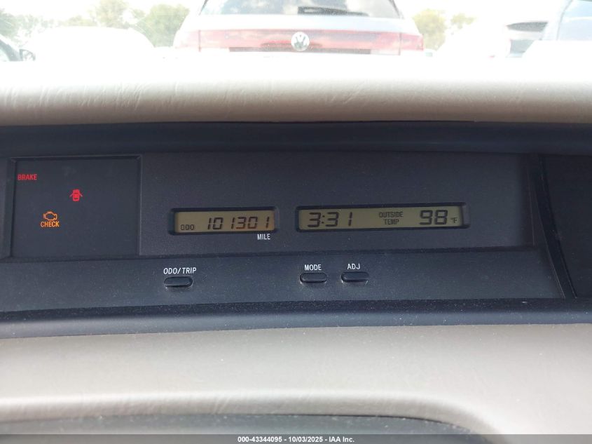 2001 Toyota Avalon Xl VIN: 4T1BF28BX1U191795 Lot: 43344095