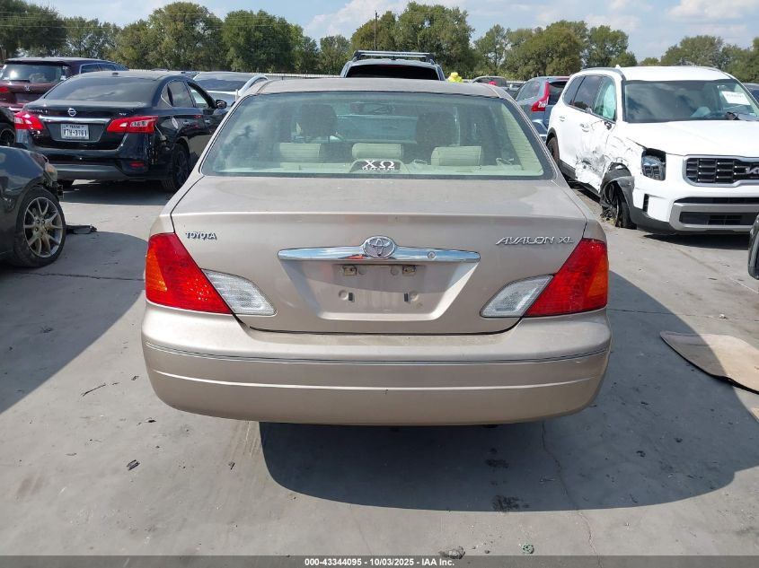2001 Toyota Avalon Xl VIN: 4T1BF28BX1U191795 Lot: 43344095
